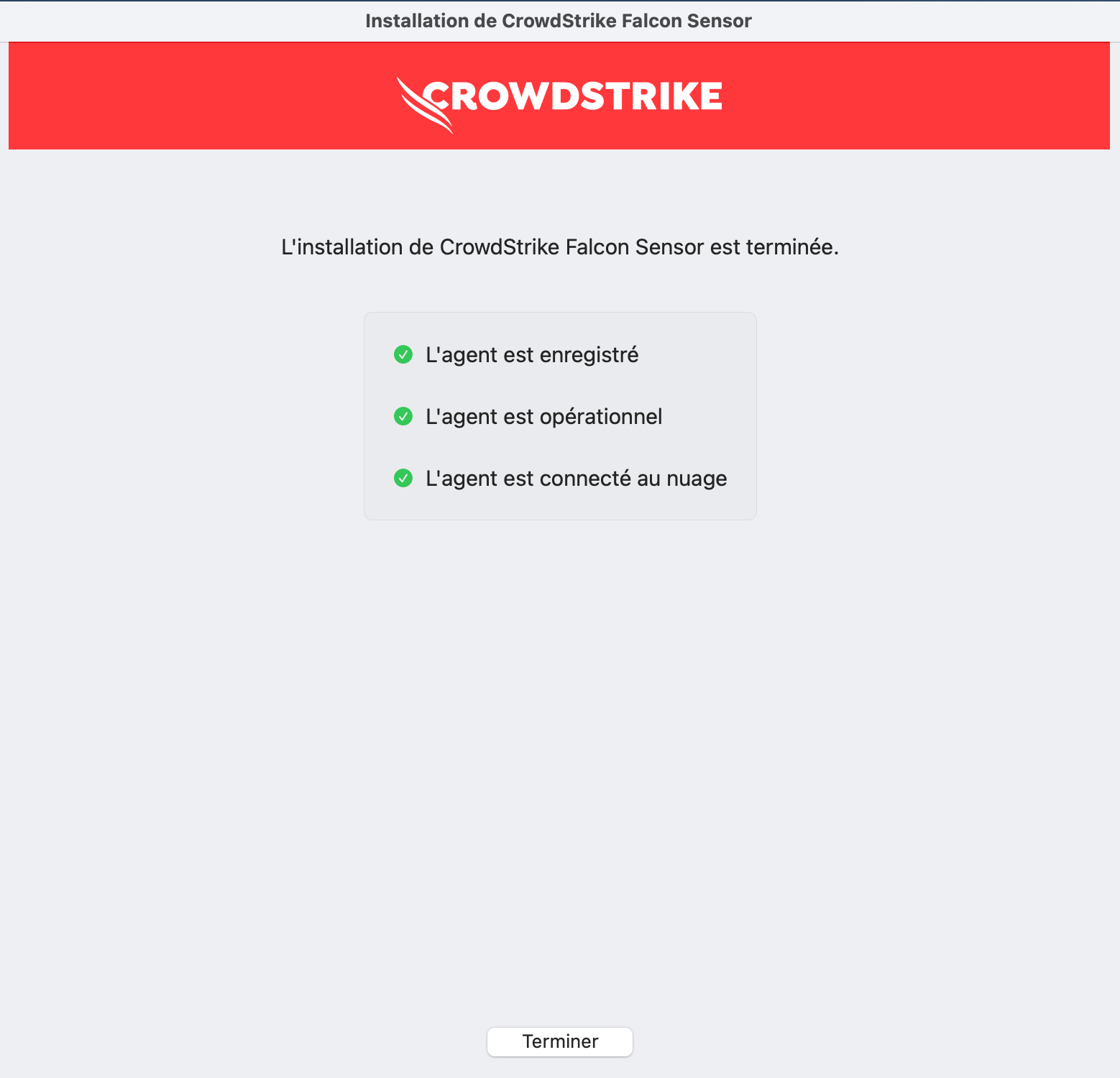 Validation console Mac