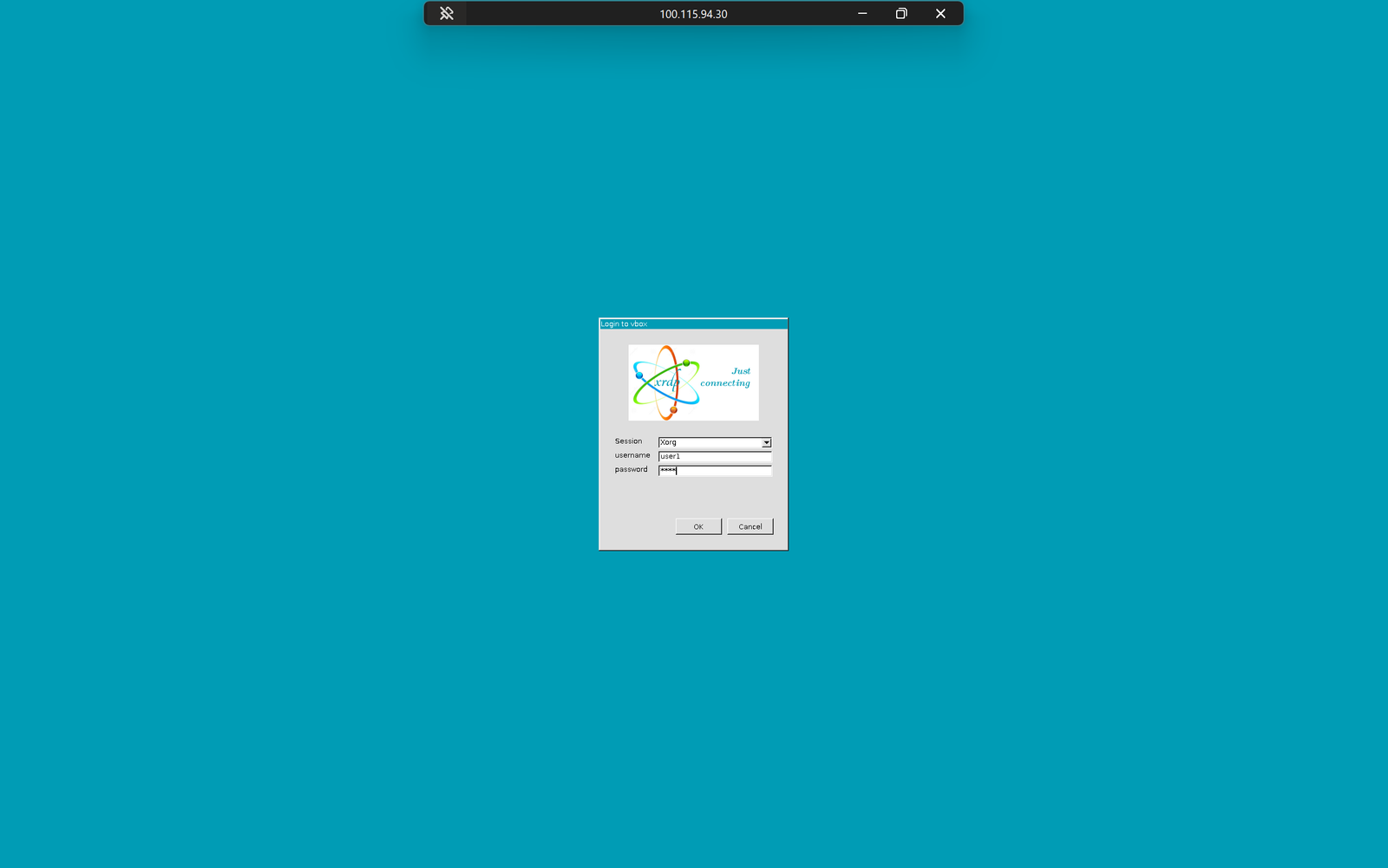 Mire de connexion XRDP